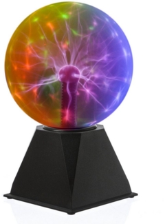 SATISFIRE LED Dekolicht Plasmakugel Plasmaball magisch zuckend bunte Blitz-Show, mehrfarbig / bunt