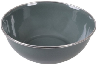 Schale emailliert grau 15 cm