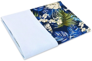 Babydecke Samt Kuscheldecke Wagendecke Blau