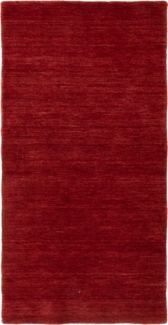 Morgenland Gabbeh Teppich - Indus - 140 x 70 cm - dunkelrot