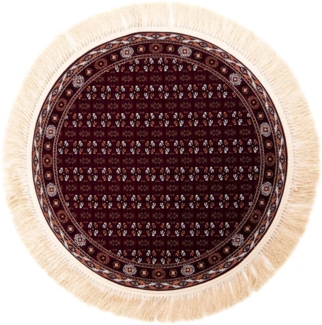 Morgenland Orientteppich - Afghan Mauri - 150 x 150 - Dunkelrot