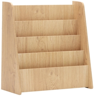 KOMFOTTEU Bücherregal, Hängefächerregal Kinderregal mit 4 Ablagefächern