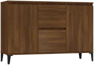 vidaXL Sideboard Braun Eichen-Optik 102x35x70 cm Holzwerkstoff 815167