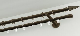 GARDINIA Gardinenstange Chicago, Ø 20 mm, Fixmaß, Metall, Serie Einzelprogramm Chicago Ø 20 mm