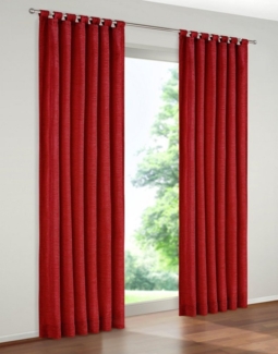 Wirth Vorhang Trondheim 328 g/m² (1 St), Schlaufen, blickdicht, Chenille