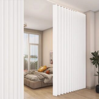 BTTO V&G Gardine Raumtrenner Hängend Raumteiler Gardinen Vorhang mit Haken,Extra Breit (1 St), Wasserdicht Duschvorhang,Sichtschutzvorhänge für Schlafzimmer