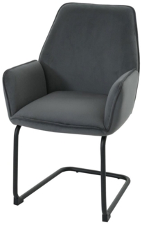 MCW Freischwinger MCW-G67-FS (1 St), Abgerundete Ecken, Mit Fußbodenschoner