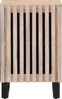 vidaXL Badschrank 38x34x58 cm Massivholz Mango 377542