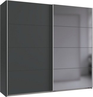 Wimex Schwebetürenschrank Ernie Kleiderschrank mit Spiegel, Made in Germany TOPSELLER (Wähle aus verschiedenen Größen deinen perfekten Stauraum) Schlafzimmerschrank in verschiedenen Breiten