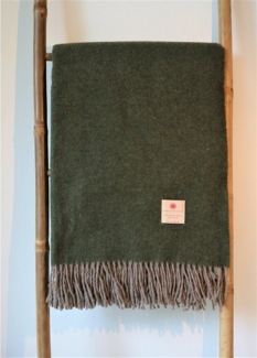 Interior by Hakito Tagesdecke Merino Wolle 140x200 cm, Weich, Langlebig, Natürlich
