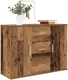 vidaXL Sideboard Altholz-Optik 90x29,5x65 cm Holzwerkstoff 855978