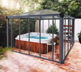 Palram - Canopia Aluminium Kaltwintergarten Ledro