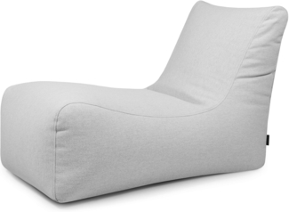 Sitzsack ‘Lounge‘, Bezugstoff - Dunes, 100% Olefin, Fluffy White, 80x135x80 cm cm.