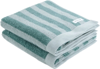 TOM TAILOR HOME Handtuch CLASSIC BATH, Frottier (2-St), 100% Baumwolle, 50x100 cm, in trendigen Farben
