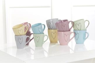 Kaffeebecher Heart - 6er-Set Kaffeebecher