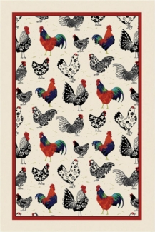 Ulster Weavers Geschirrtuch Rooster, (Set, 1-tlg, 1-teilig), 100% Baumwolle 48x74 cm Küchentuch