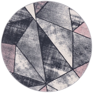 Pergamon Designteppich Designer Teppich Brilliant Magic Rund, Rund, Höhe: 6 mm