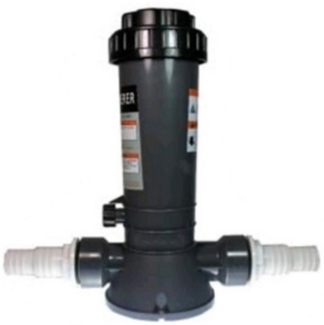 EVOLUTION Chlordosierer Automatisch Desinfektion Tabletten Pool mit Schlauch Anschluss 32/38