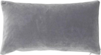 pad Kissenhülle Samt Smooth Light Grey (25x50 cm) 10424-U15-2550