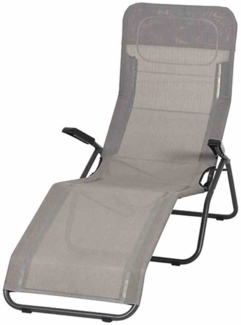 Siena Garden Sonnenliege ANCO, 144 x 72,5 x 103,5 cm J40966 taupe