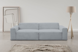 WERK2 Sofa Zeus 3-Sitzer, Curvy Trend 3-Sitzer mit urbaner Optik