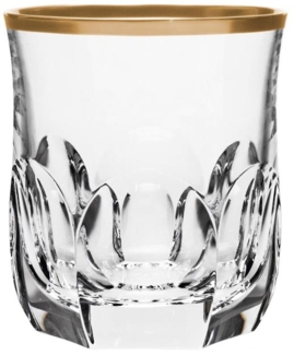 Whiskyglas Kristall Palais Gold clear (9,2 cm)