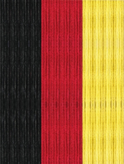 Flauschvorhang 100x220 ( Schwarz-Rot-Gelb ), perfekter Insekten- und Sichtschutz für Ihre Balkon- und Terrassentür, viele Farben