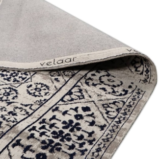 Dutch Lifestyle Teppich Durban Jahrg 300x200 cm Grau und Blau 442272