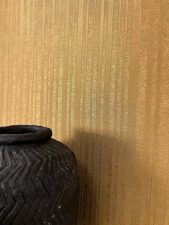 Newroom Vliestapete, Gold Tapete Glamour Streifen - Glanztapete Glamour Modern Modern Glanz Glamour für Wohnzimmer Schlafzimmer Küche, Streifentapete, Glanztapete