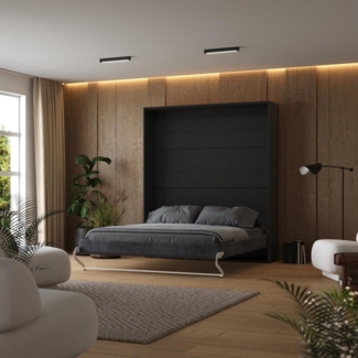 SMARTBett Schrankbett Schrankbett mit Polsterrahmen M1 180x200 Vertikal (1-St)