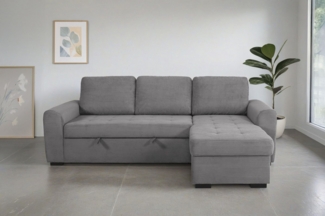 Trends by HG Ecksofa Poll L-Form, B: 245 cm, mit Bettfunktion & Bettkasten
