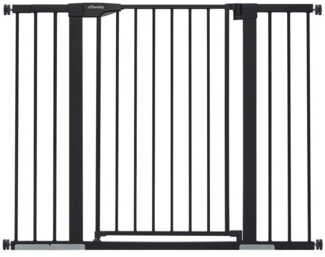 Comomy Türschutzgitter, Babygitter Schutzgitter einstellbar 75~124cm