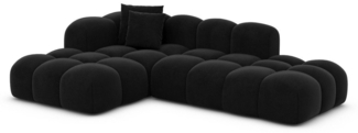 Sofa Dreams Ecksofa Stoff Eckcouch Modern Eck Couch Formentera L Form Lounge Samtstoff, Lounge-Sofa