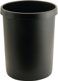 Helit Großraum-Papierkorb 45l schwarz