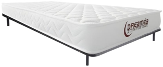 Set aus Lattenrost + Matratze - 90x200 cm - Kaltschaum & Memory Schaum - Stärke 15 cm - PELOPS von DREAMEA