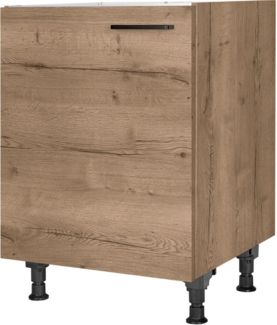 nobilia® Spülenschrank "Structura", Ausrichtung wählbar, vormontiert, in den Breiten 45 und 60 cm, mit höhenverstellbaren Sockelfüßen