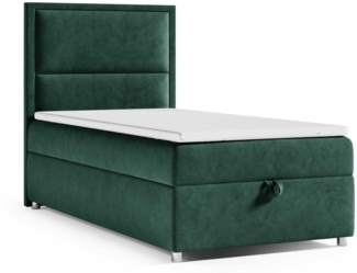 Best for Home Boxspringbett mit Bettkasten Trinity K-11 SINGLE Bonellfederkern inkl. 7 cm Topper (70x200 80x200 90x200 100x200 cm), verschiedene Liefermöglichkeiten, TOP Preis-Leistungs-Verhältnis