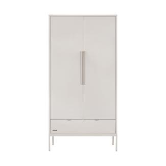 Kidsmill Amy Kleiderschrank 2-türig Oatmeal Beige