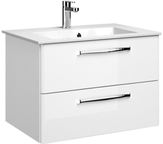 PELIPAL Waschbeckenunterschrank TRENTINO 770/800 Waschtischunterschrank / Weiß Hgl. / 10.097513 LIEFERUNG OHNE WASCHBECKEN & ARMATUR