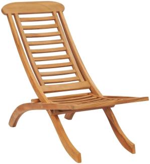 vidaXL Gartenstuhl Klappbar 50x90x69 cm Massivholz Teak 319163