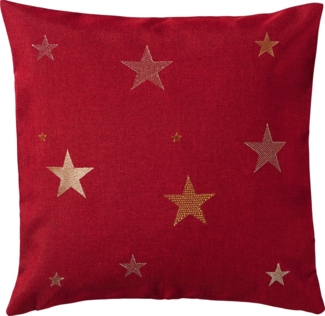 Erwin Müller Kissenbezug Kissenhülle, (1 Stück), Sterne