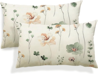 Kaket Kissenbezug Premium Kopfkissenbezug, Leinen Komfort in vielen Größen, (1 Stück), mit Reißverschluss, für Sofa Schlafzimmer Wohnzimmer Outdoor