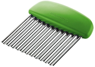 Tescoma Gemüsemesser Wellenschneider PRESTO Kartoffelschneider Gemüseschneider Edelstahl, rostfrei
