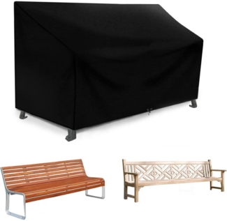 RICHIE 4-Sitzer Gartenbank-Abdeckung wasserdicht UV-Schutz 420D Oxford