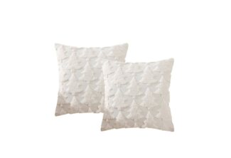 OKWISH Kissenbezüge 2er Set Kissenbezug Kissenhülle Kopfkissenbezug Kissen Bezug Weich, Mit 3D Weihnachten Baum Sofakissen Couchkissen Bezug Sofa Schlafzimmer