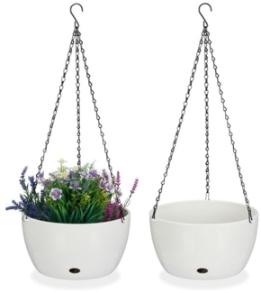 2 Blumenampeln mit Wasserspeicher - XL 10045323