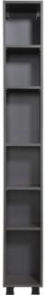 welltime Hochschrank Trento, Badmöbel, Badregal, Regal, Breite 25 cm Standregal, Badezimmer-Regal, für viel Stauraum