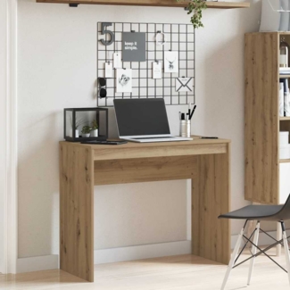 vidaXL Schreibtisch Artisan-Eiche 90x40x72 cm Holzwerkstoff 855833