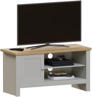 Movian TV-Bänke & Lowboards, MDF, Spanplatte und Melaminfurnier, Grau, Standard