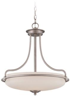 Elstead Lighting Griffin 4-Light Pendant Pendelleuchte Nickel antik